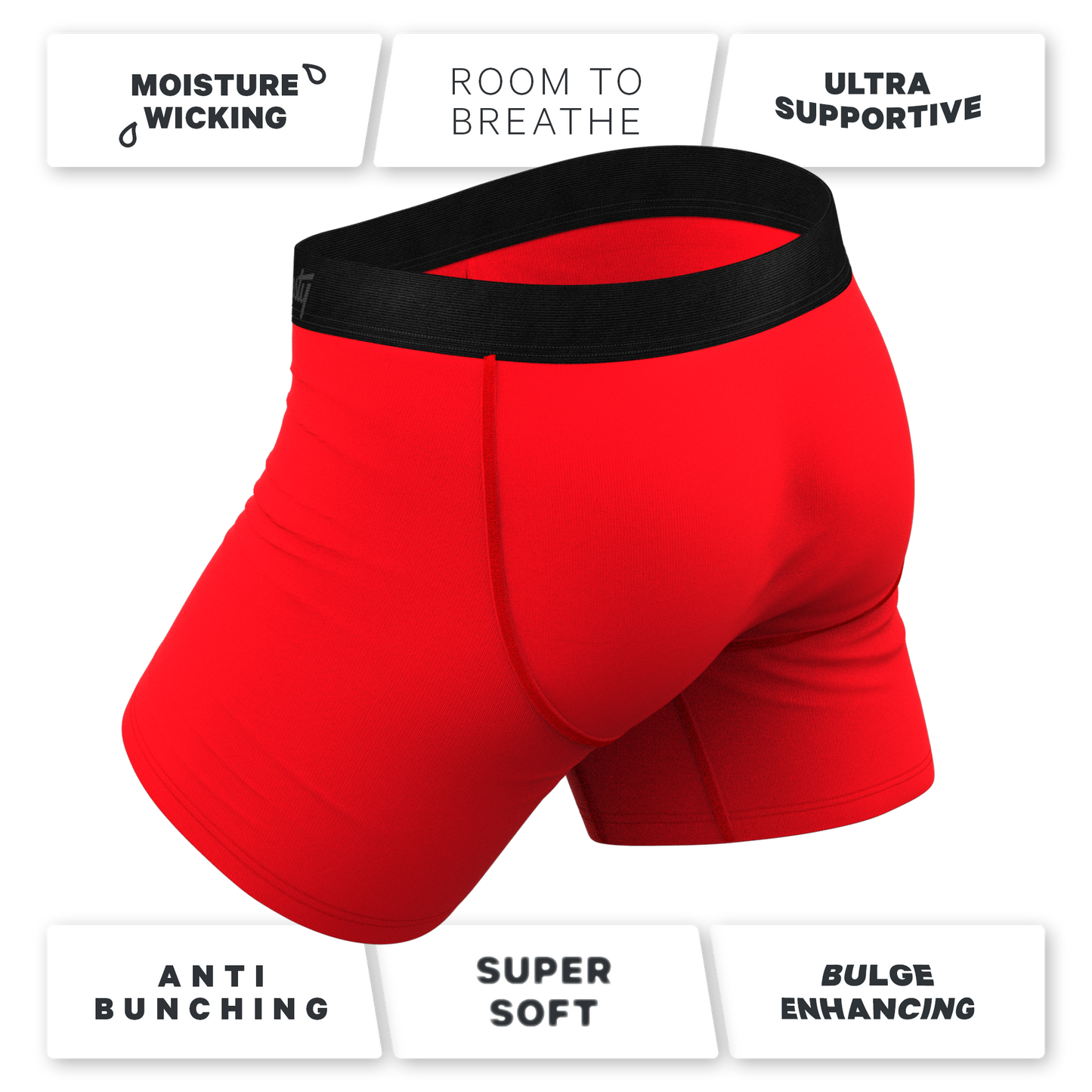 The Slice & Dice | Fuzzy Dice Ball Hammock® Pouch Underwear With Fly