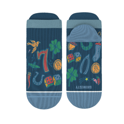 The Lucky Duck | Lucky Symbols Heel Hammock™ Ankle Socks