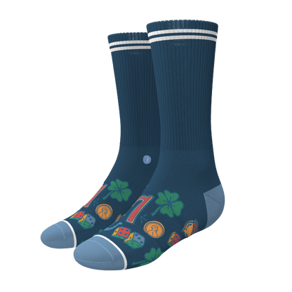 The Lucky Duck | Lucky Symbols Heel Hammock™ Crew Socks