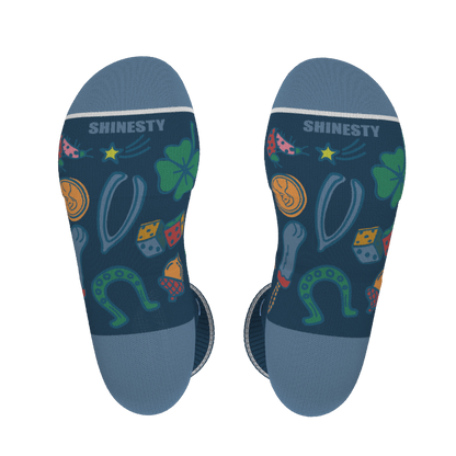 The Lucky Duck | Lucky Symbols Heel Hammock™ Crew Socks