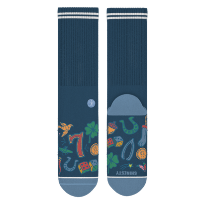 The Lucky Duck | Lucky Symbols Heel Hammock™ Crew Socks