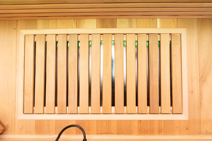 Peak Saunas Everest 2-Person Full Spectrum Infrared Sauna with XL Medical-Grade Red Light Therapy & Smart WiFi App Control