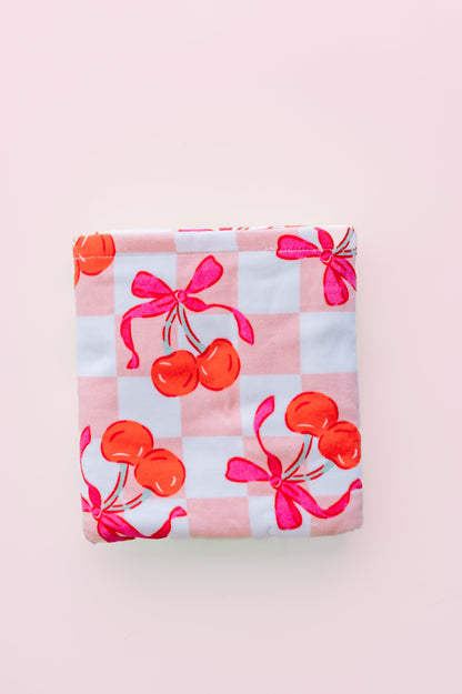 CHERRY SWEET CHECKERS DREAM TOWEL