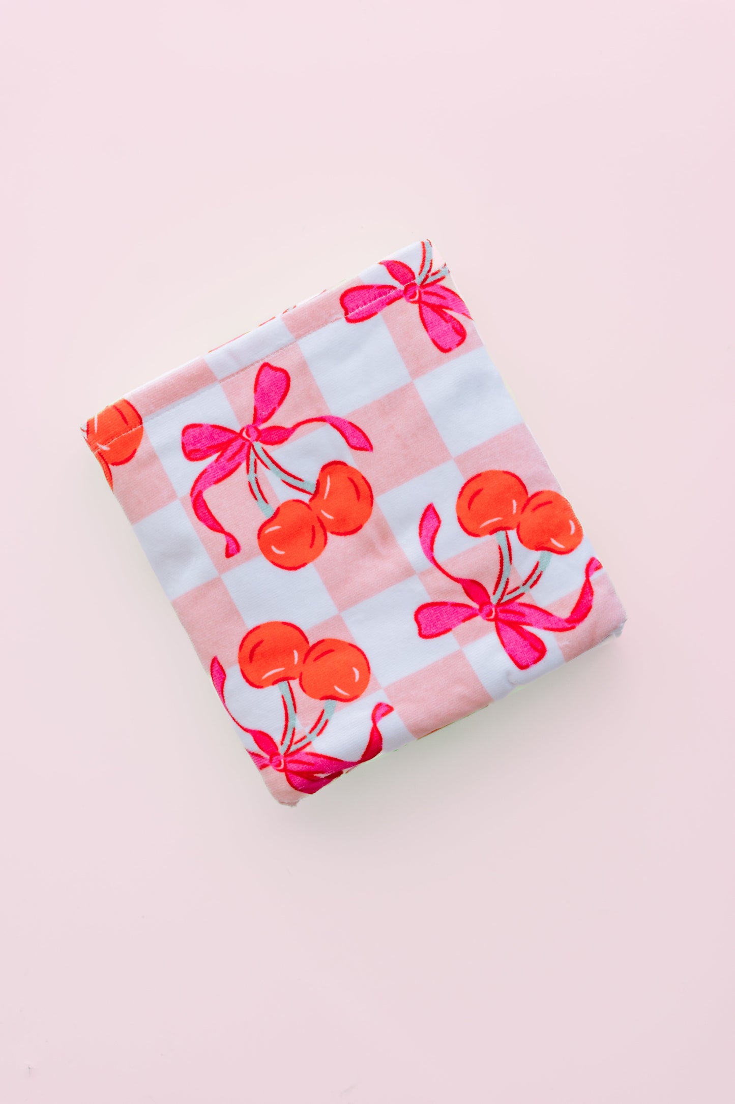 CHERRY SWEET CHECKERS DREAM TOWEL