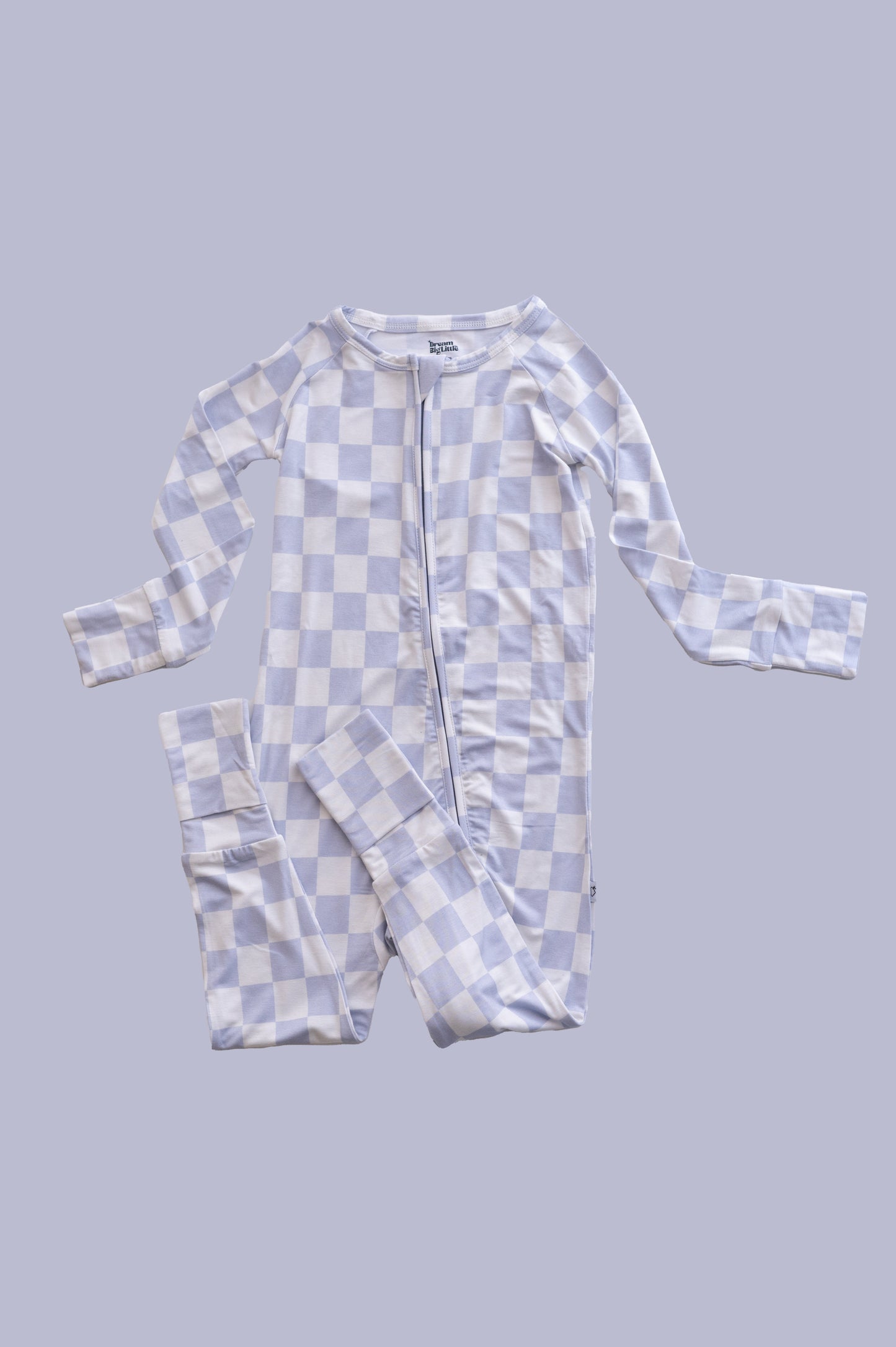 CLOUDY CHECKERS DREAM ROMPER