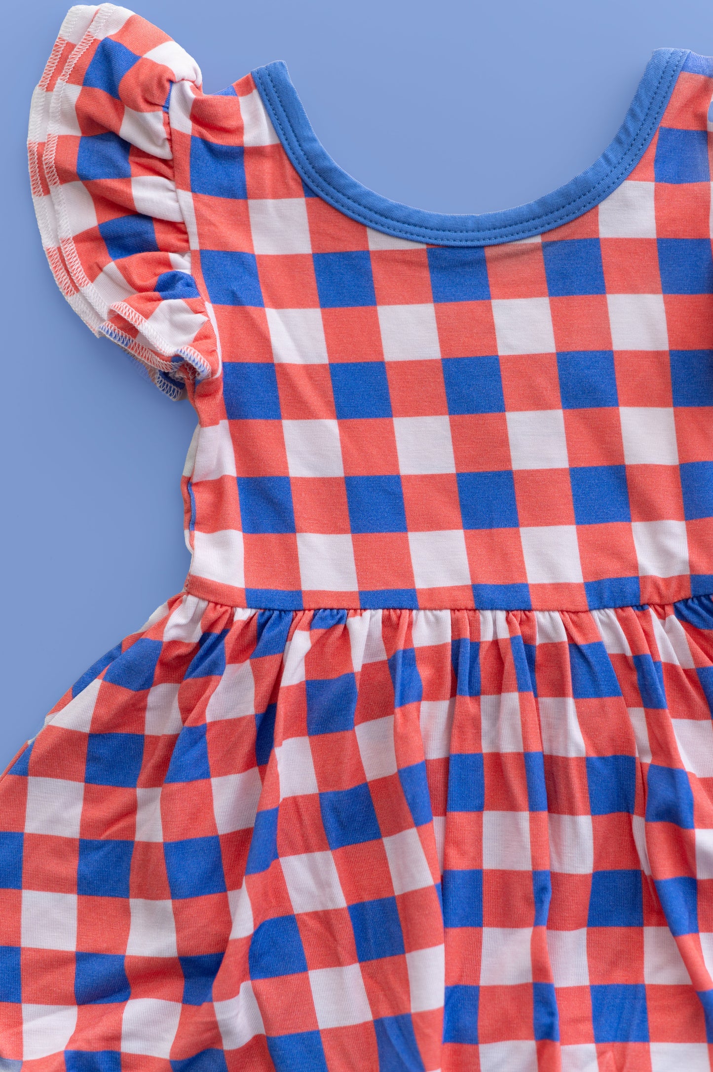 RED, WHITE & TRUMAN DREAM BODYSUIT DRESS