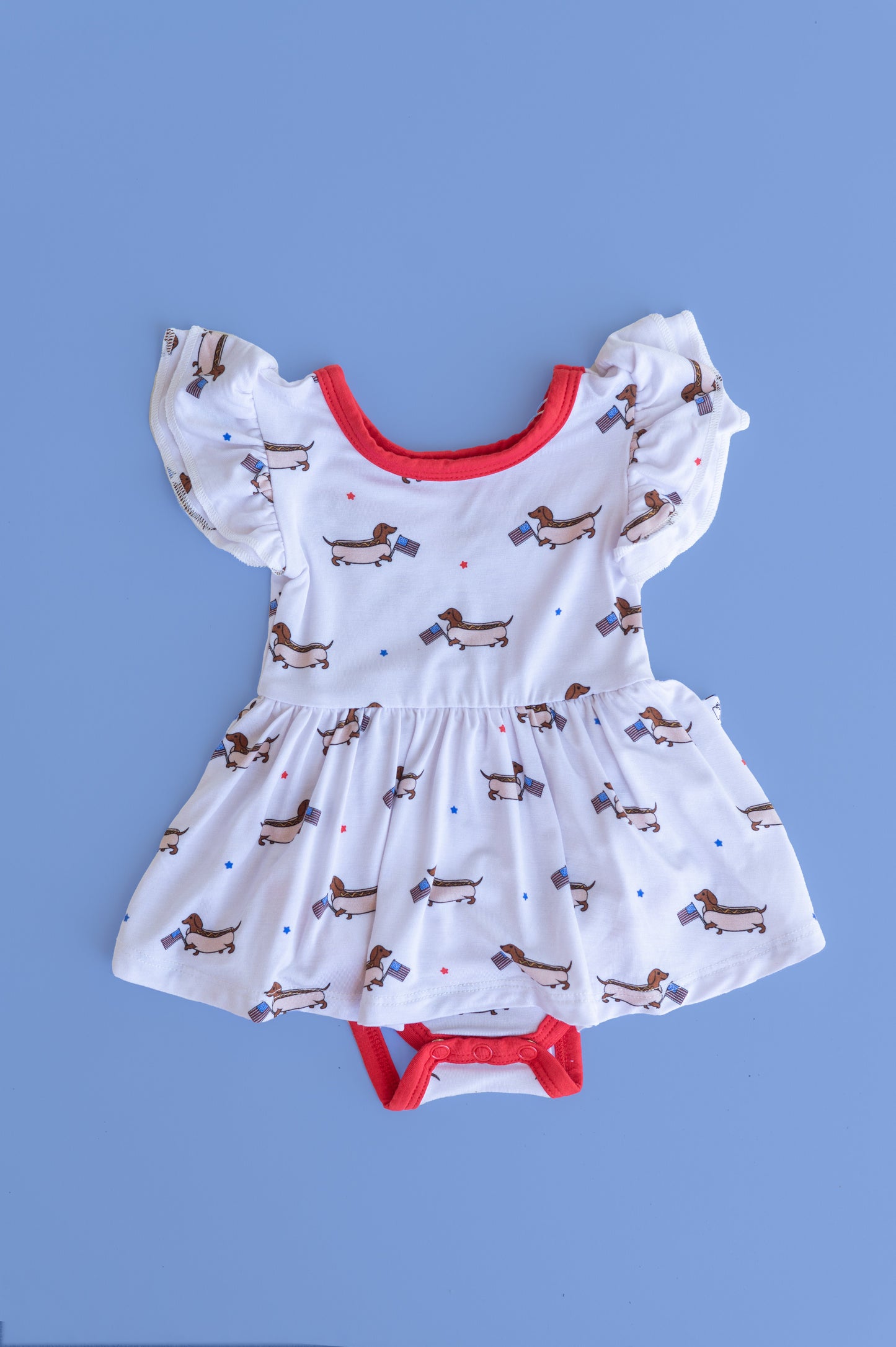 PRESTON'S AMERICAN PUPS DREAM BODYSUIT DRESS