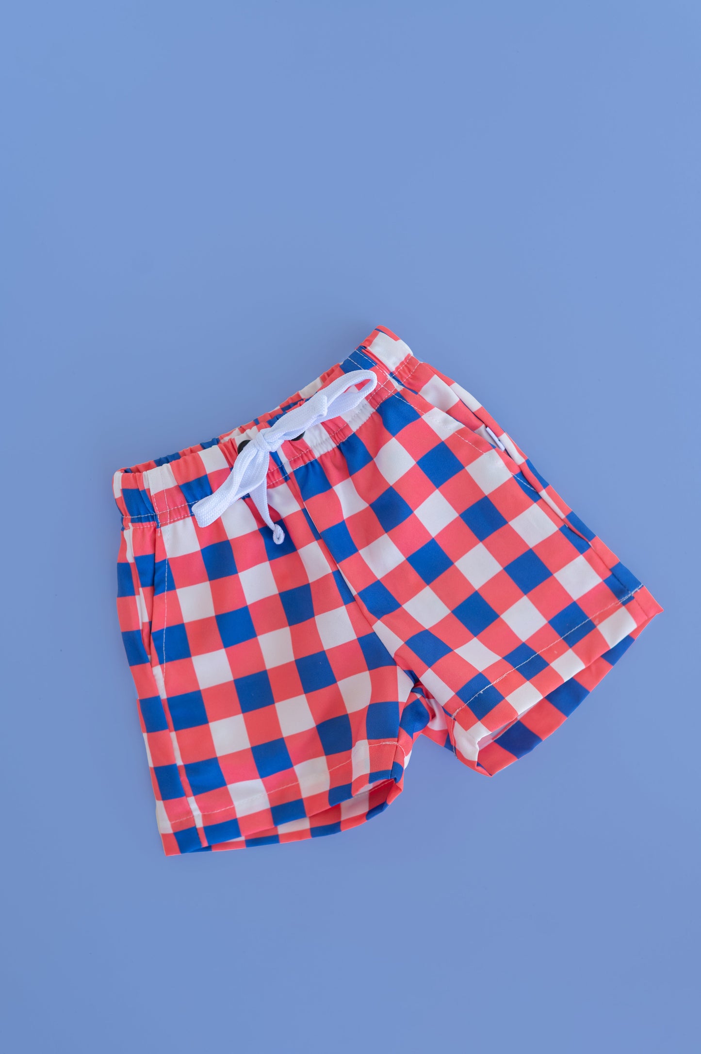 RED, WHITE & TRUMAN DREAM SWIM TRUNKS