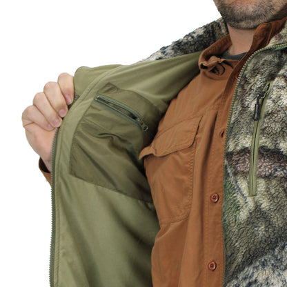 Wasatch Sherpa Mossy Oak Fleece Vest