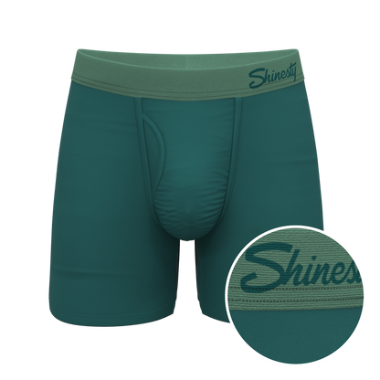 The Maldives | Teal Ball Hammock® Pouch Underwear With Fly