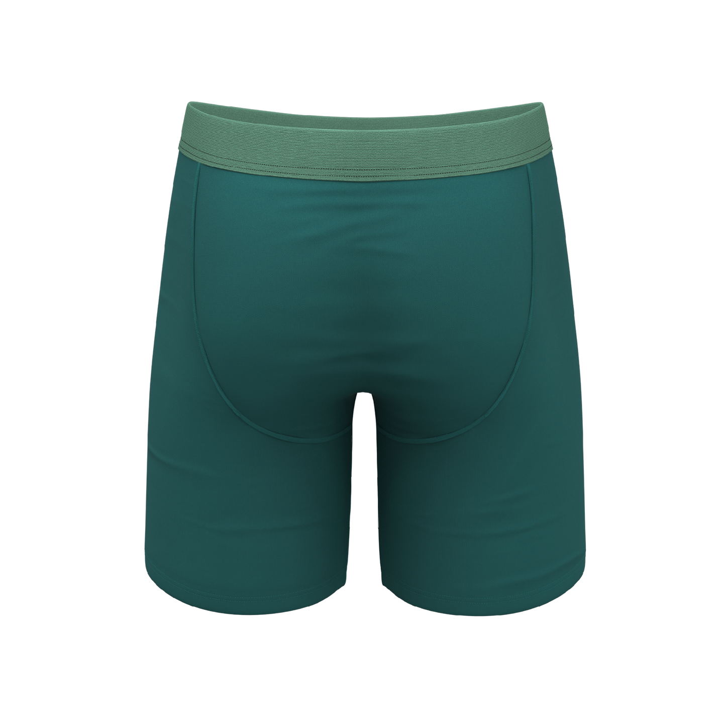 The Maldives | Teal Long Leg Ball Hammock® Pouch Underwear With Fly