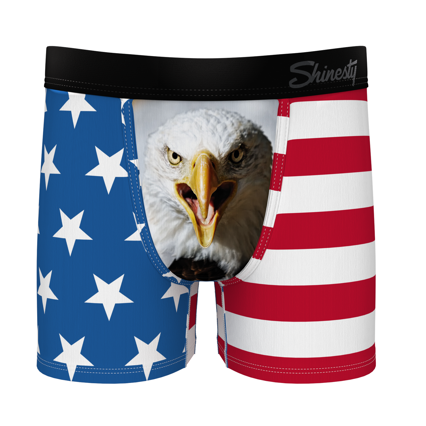 The Mascot | American Flag Boy's Boxer Briefs