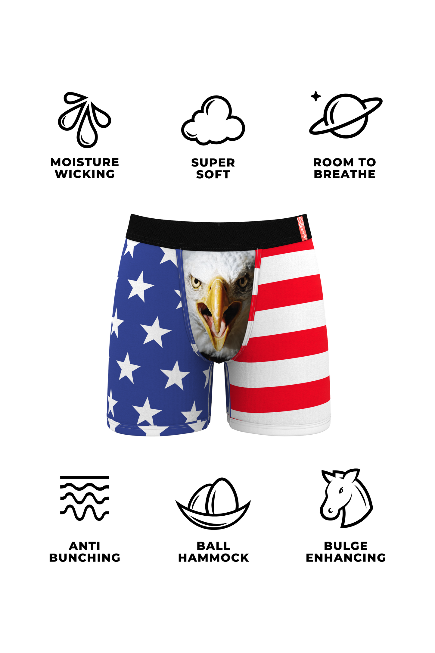 The Patriotic Pair | American Ball Hammock® and Thong Pack