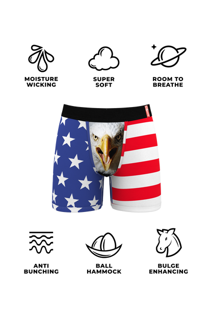 The Patriotic Pair | American Ball Hammock® and Thong Pack