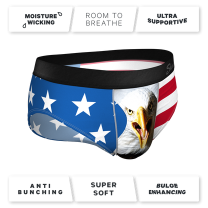 The Mascot | American Flag Ball Hammock® Pouch Underwear Briefs