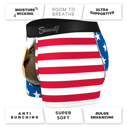 The Mascot | American Flag Ball Hammock® Pouch Trunks Underwear