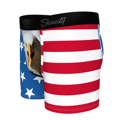 The Mascot | American Flag Boy's Boxer Briefs