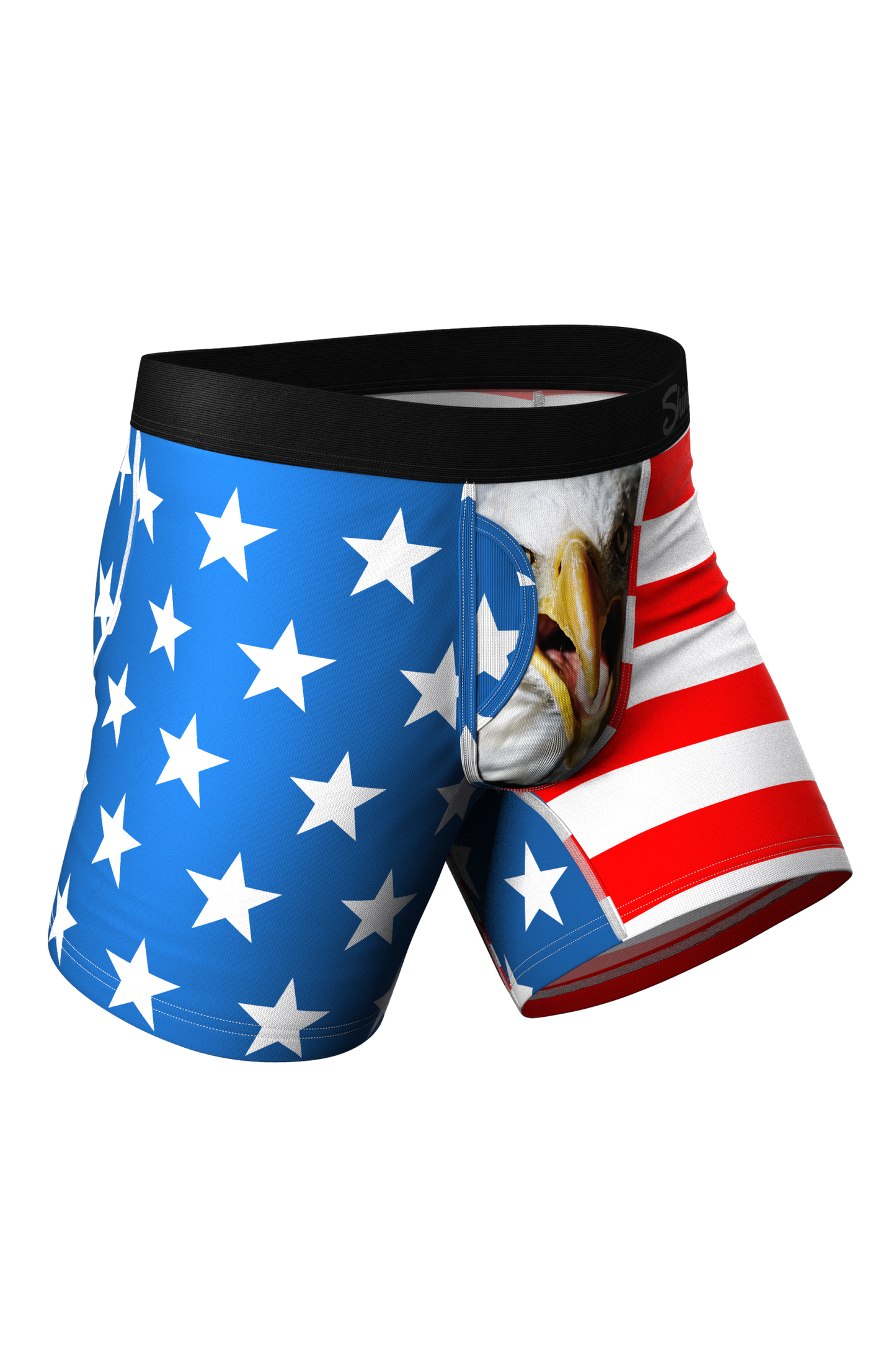 The Stars & Stripes | USA Ball Hammock® Boxer With Fly and Cheeky Pack