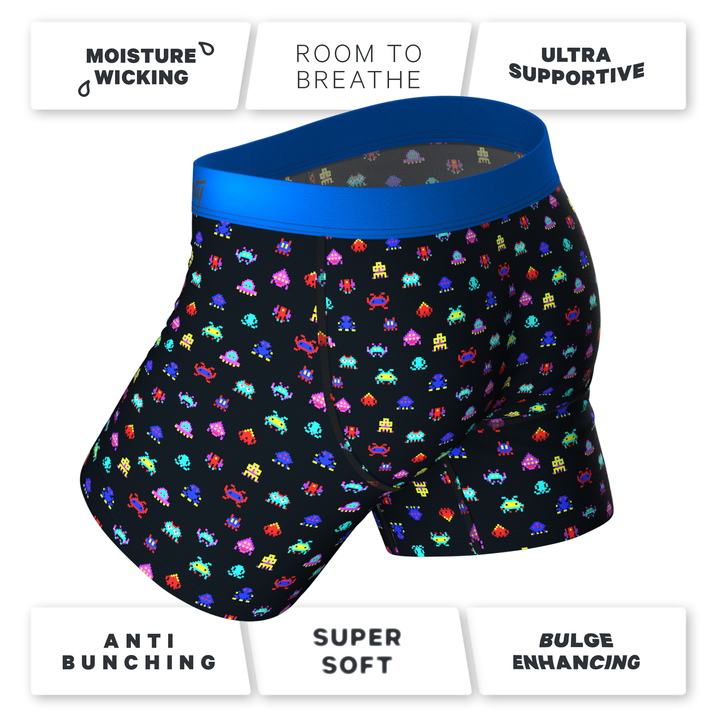 The Master Blaster | Video Game Ball Hammock® Pouch Underwear