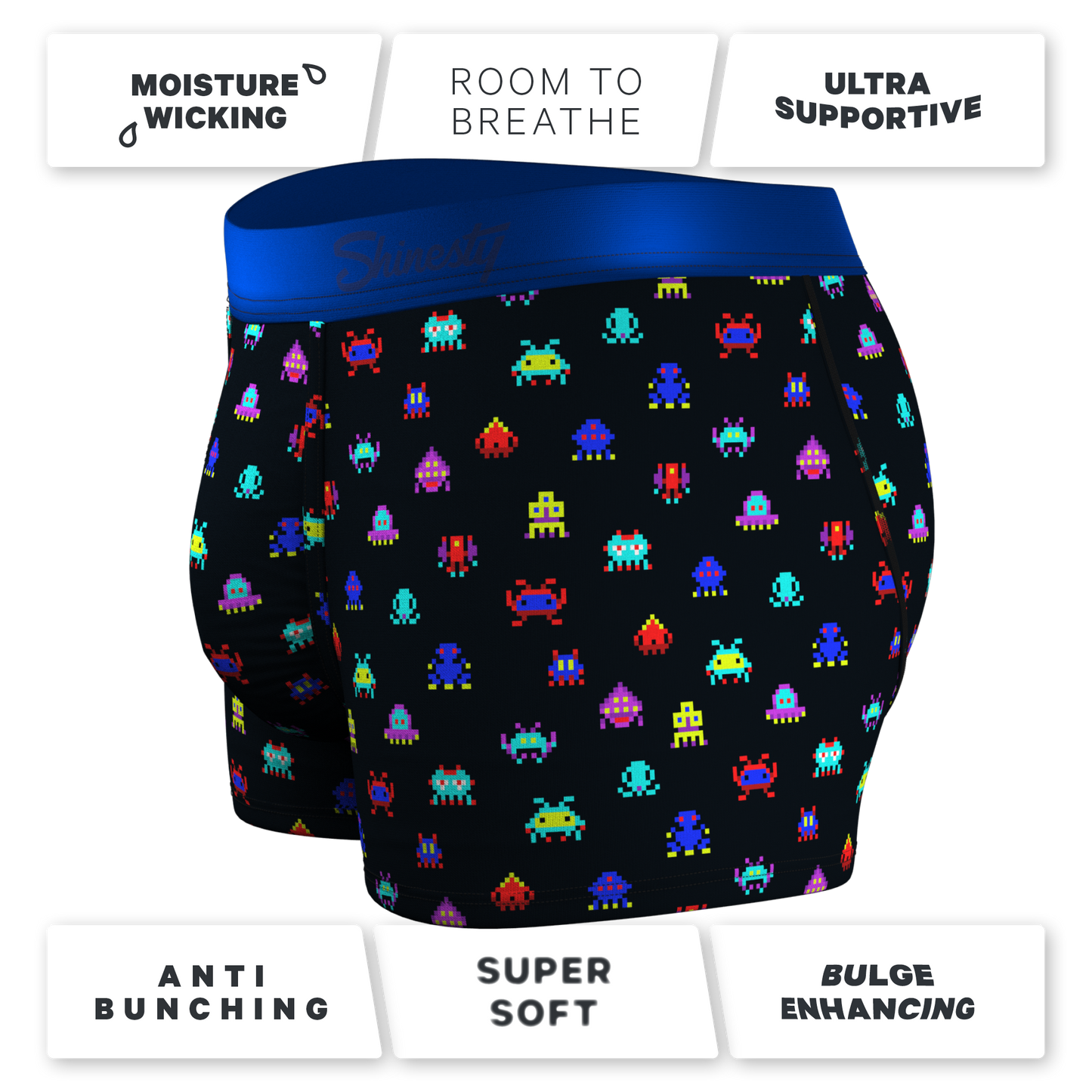 The Master Blaster | Video Game Ball Hammock® Pouch Trunks Underwear