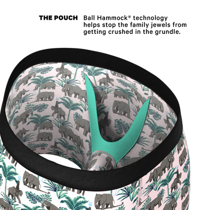 The Maximus | Tropical Elephant Ball Hammock® Pouch Underwear