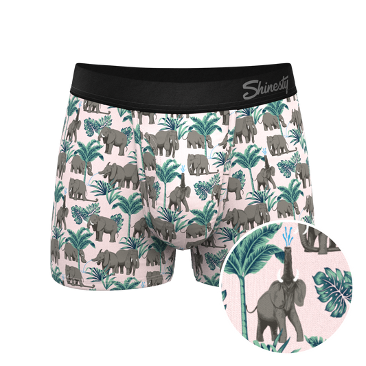 The Maximus | Tropical Elephant Ball Hammock® Pouch Trunks Underwear