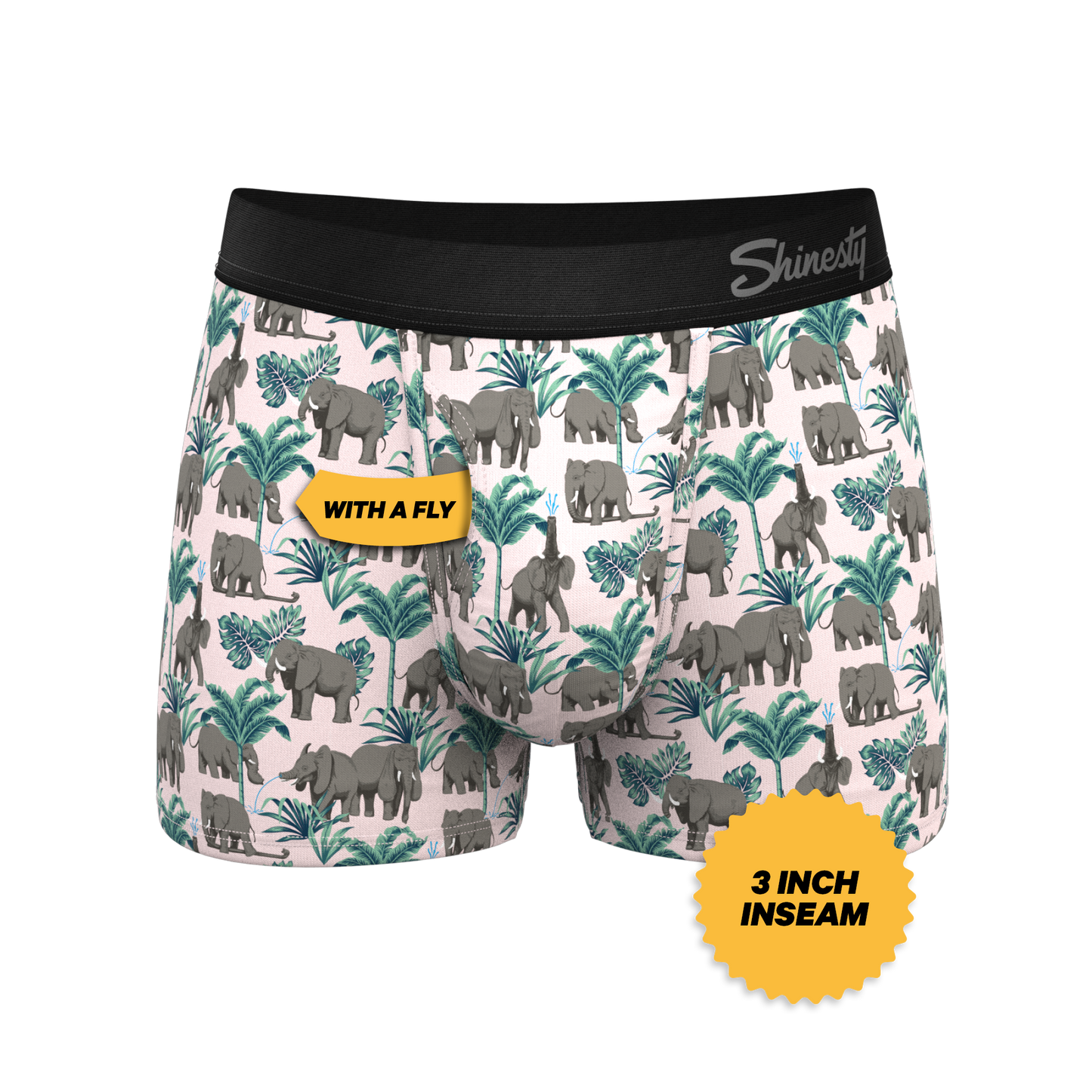 The Maximus | Tropical Elephant Ball Hammock® Pouch Trunks Underwear