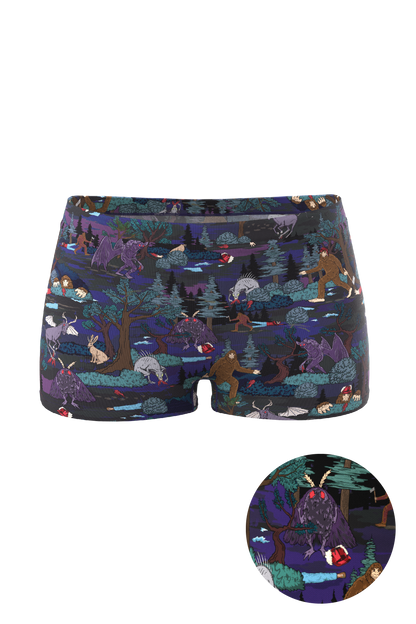 The Cryptids | Spooky Modal Boyshort Underwear