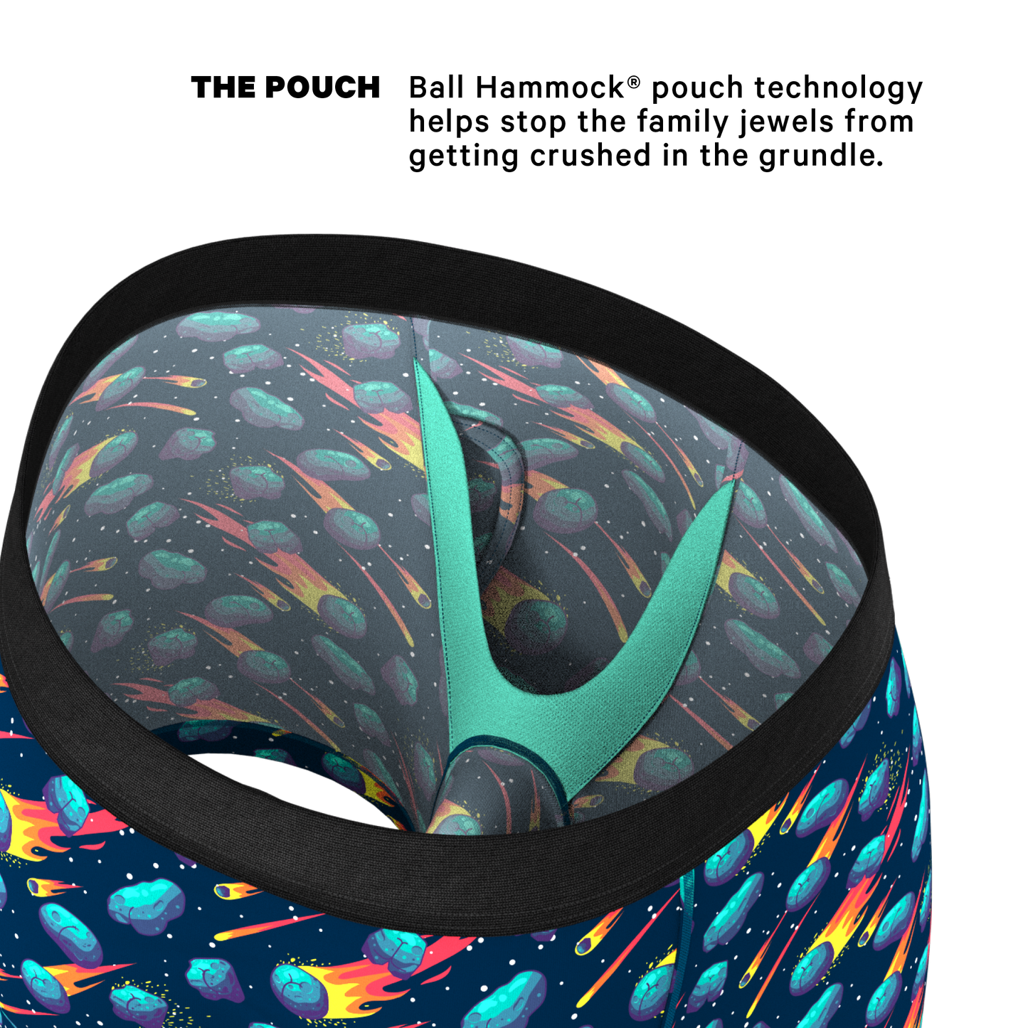 The Meateorite | Asteroid Ball Hammock® Pouch Underwear With Fly