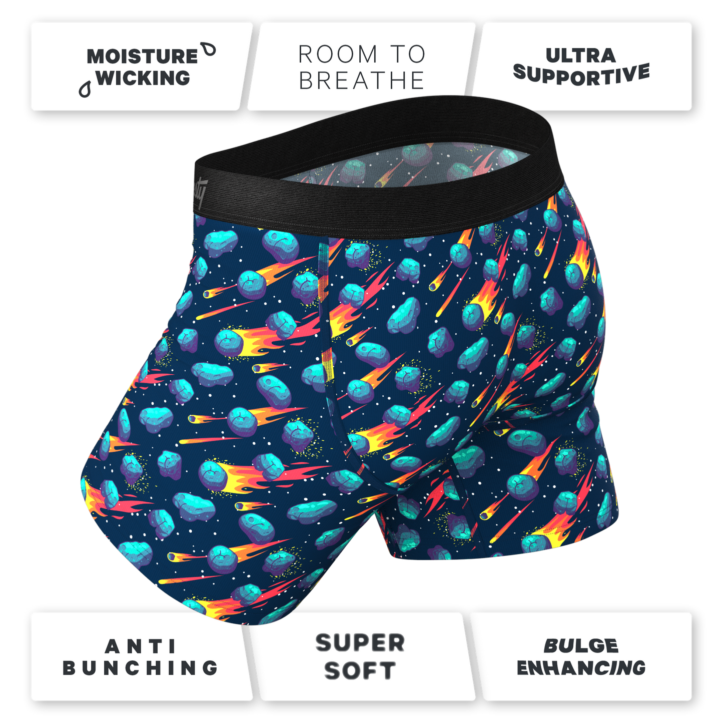 The Meateorite | Asteroid Ball Hammock® Pouch Underwear With Fly