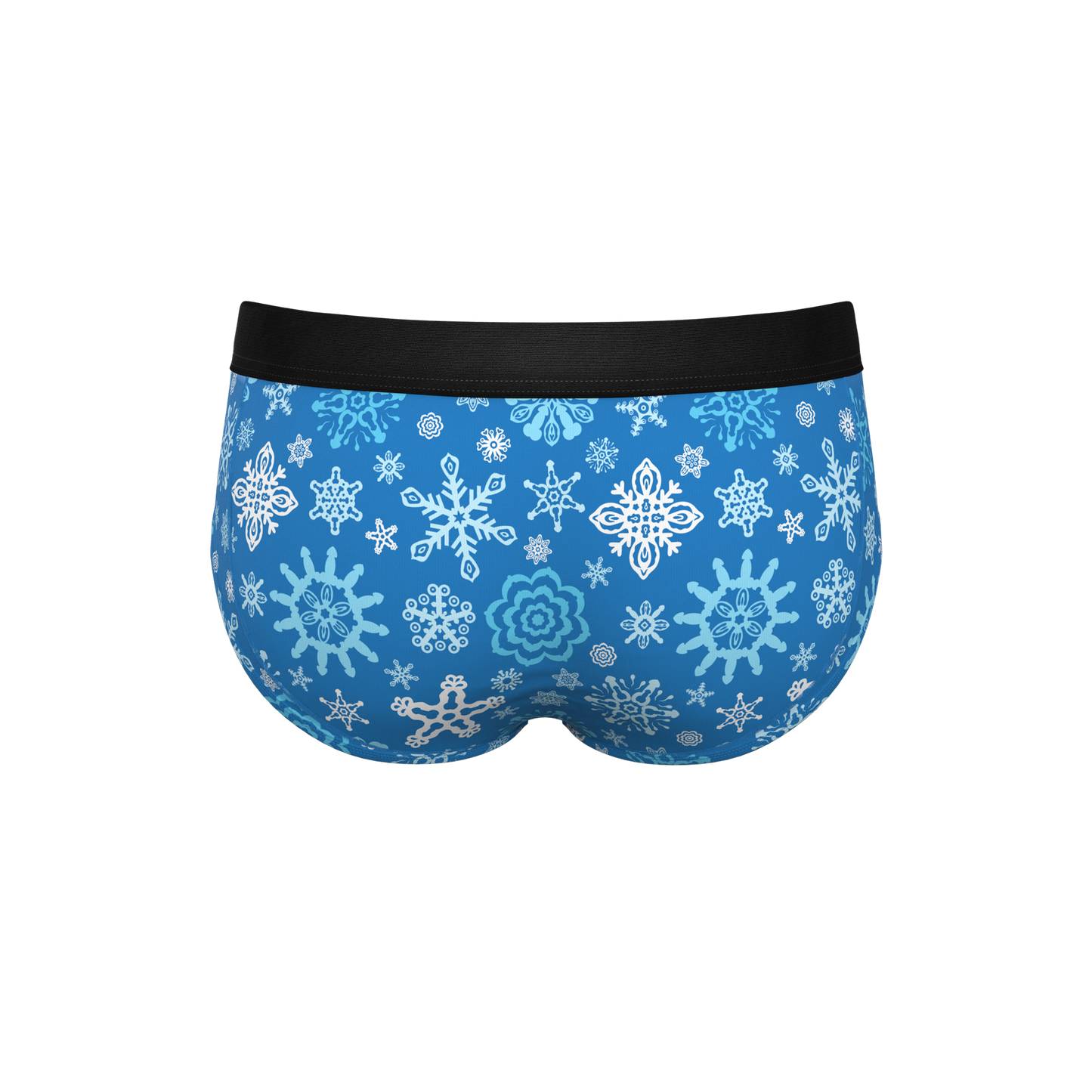 The Melt In Your Mouth | Glow In The Dark Naughty Snowflakes Ball Hammock® Pouch Underwear Briefs