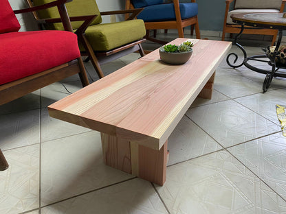 San Obispo Redwood Coffee Table