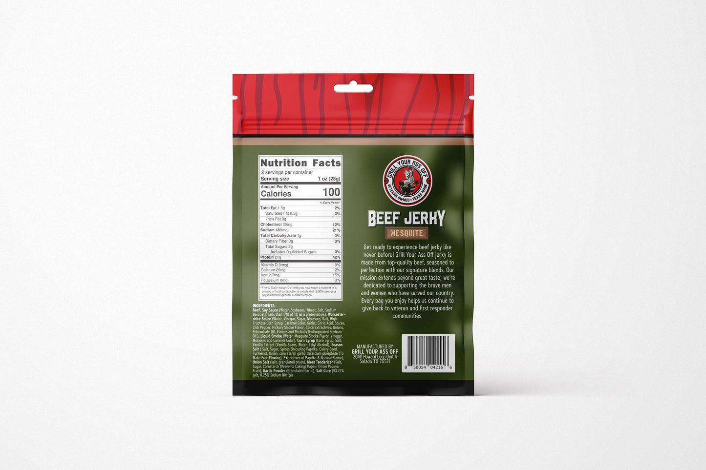 Mesquite Beef Jerky