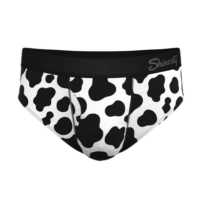 The Milk Me | Cow Print Ball Hammock® Pouch Underwear Briefs