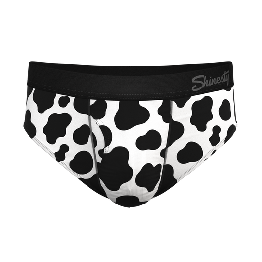 The Milk Me | Cow Print Ball Hammock® Pouch Underwear Briefs