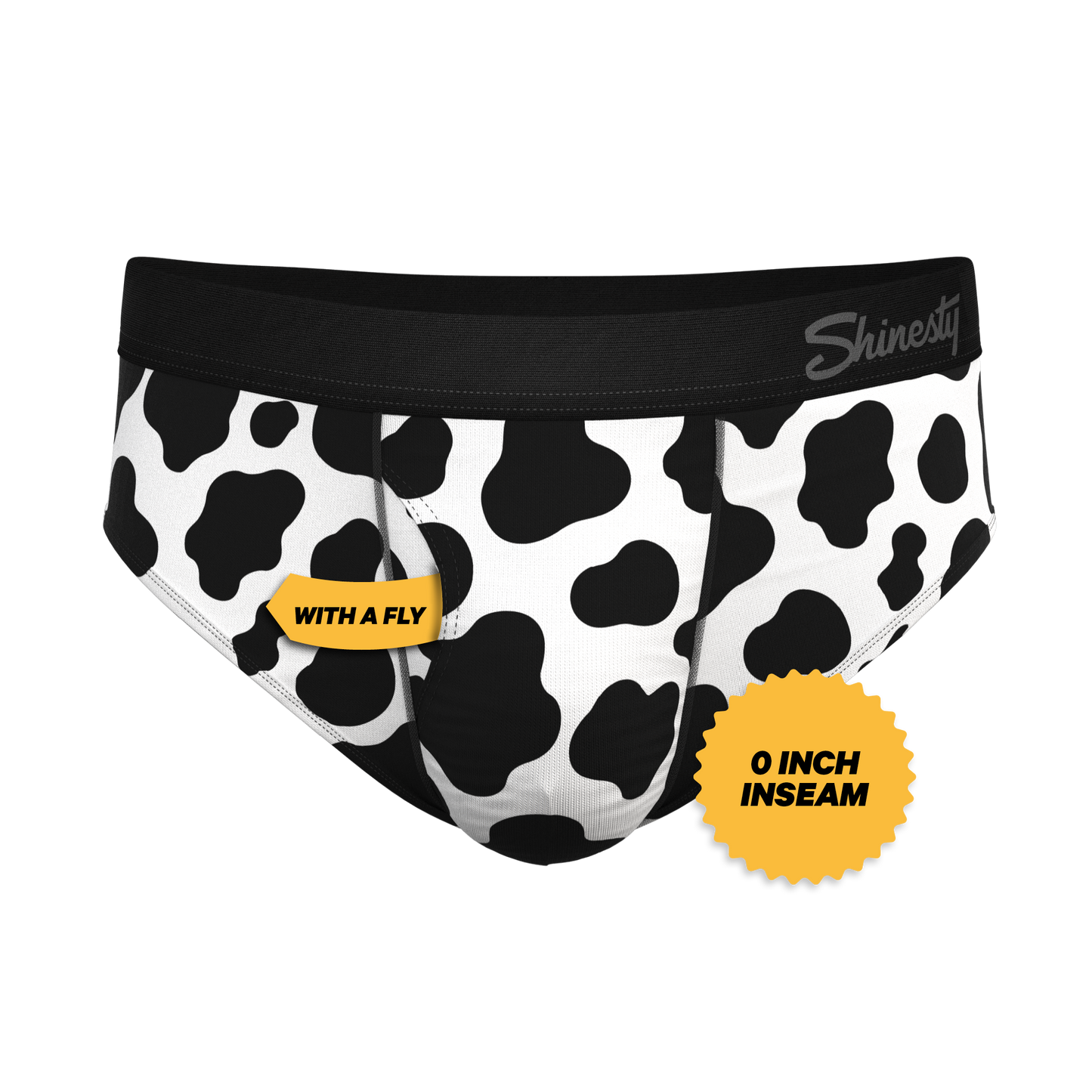 The Milk Me | Cow Print Ball Hammock® Pouch Underwear Briefs