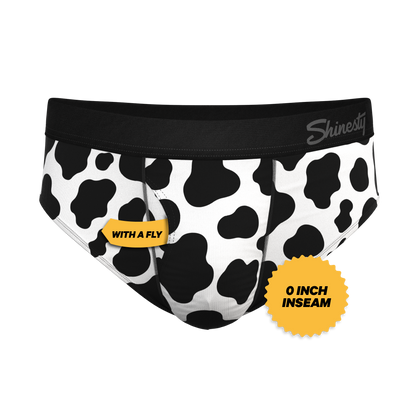 The Milk Me | Cow Print Ball Hammock® Pouch Underwear Briefs