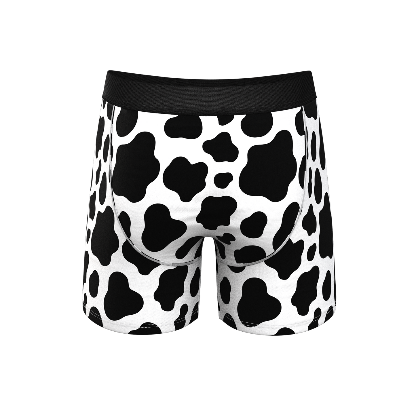 The Milk Me | Cow Print Ball Hammock® Pouch Underwear With Fly