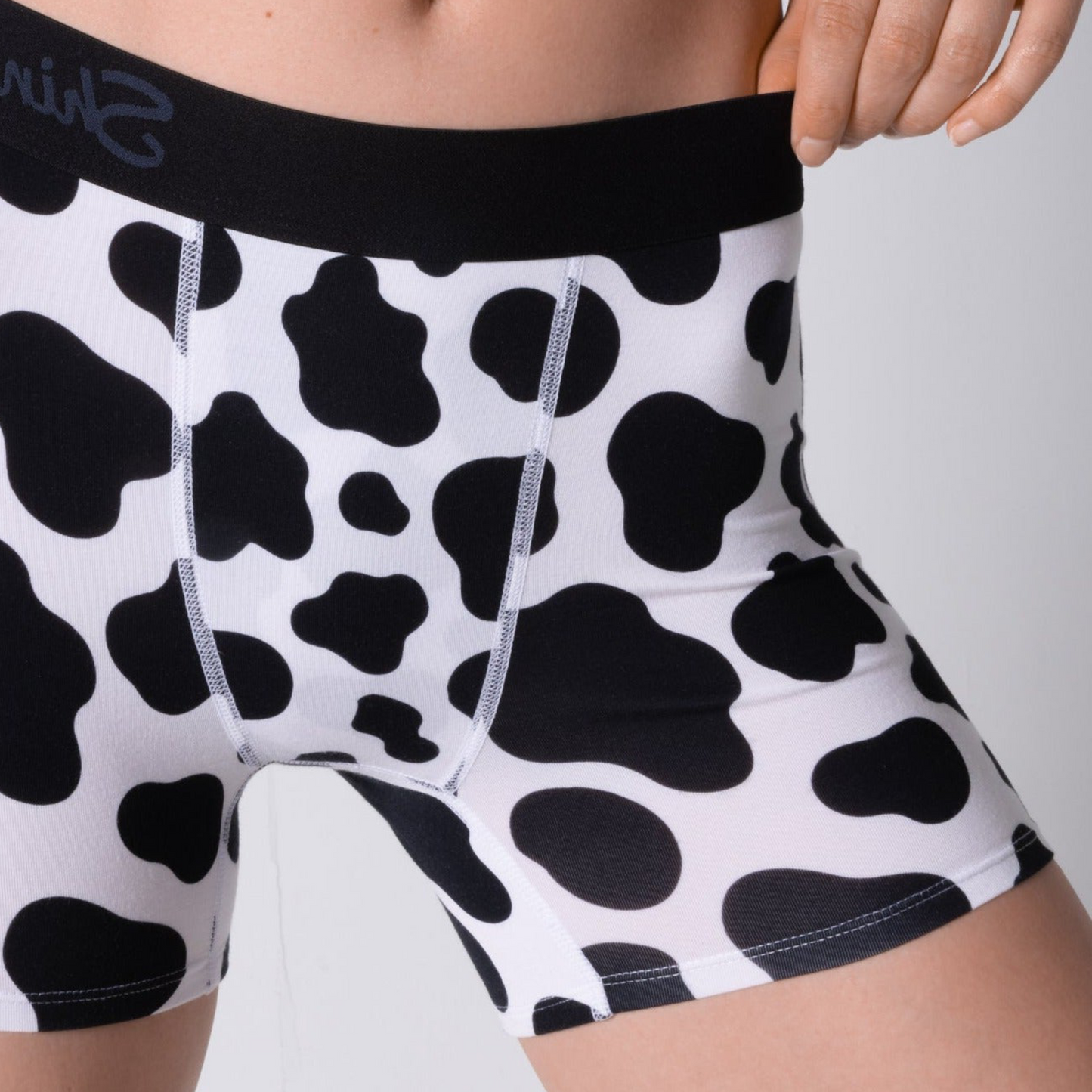 The Milk Me | Cow Print Women’s Boxers