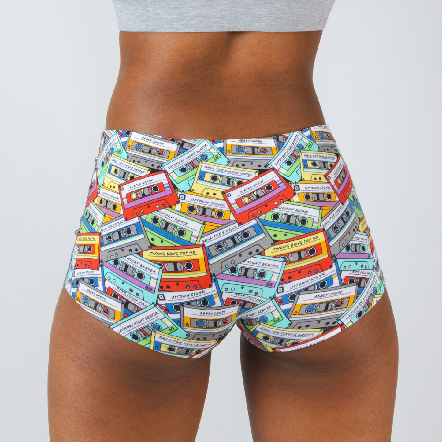 The Mixtape | Cassette Tapes Modal Boyshort Underwear