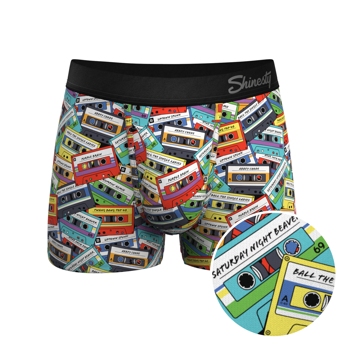 The Mixtape | Cassette Tapes Ball Hammock® Pouch Trunk Underwear