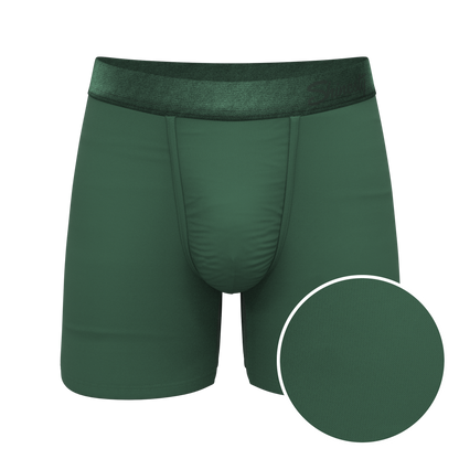 The Money Tree | Forrest Green Tonal Ball Hammock® Pouch Underwear