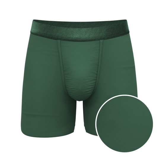 The Money Tree | Forrest Green Tonal Ball Hammock® Pouch Underwear