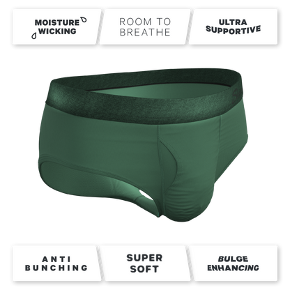 The Money Tree | Forrest Green Tonal Ball Hammock® Pouch Underwear Briefs