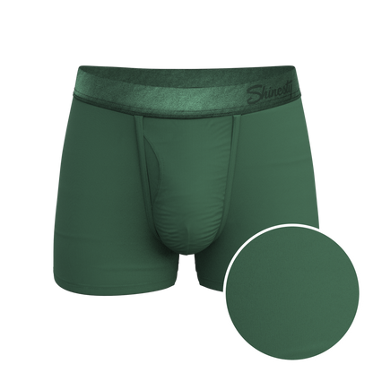 The Money Tree | Forrest Green Tonal Ball Hammock® Pouch Trunks Underwear