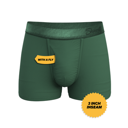 The Money Tree | Forrest Green Tonal Ball Hammock® Pouch Trunks Underwear