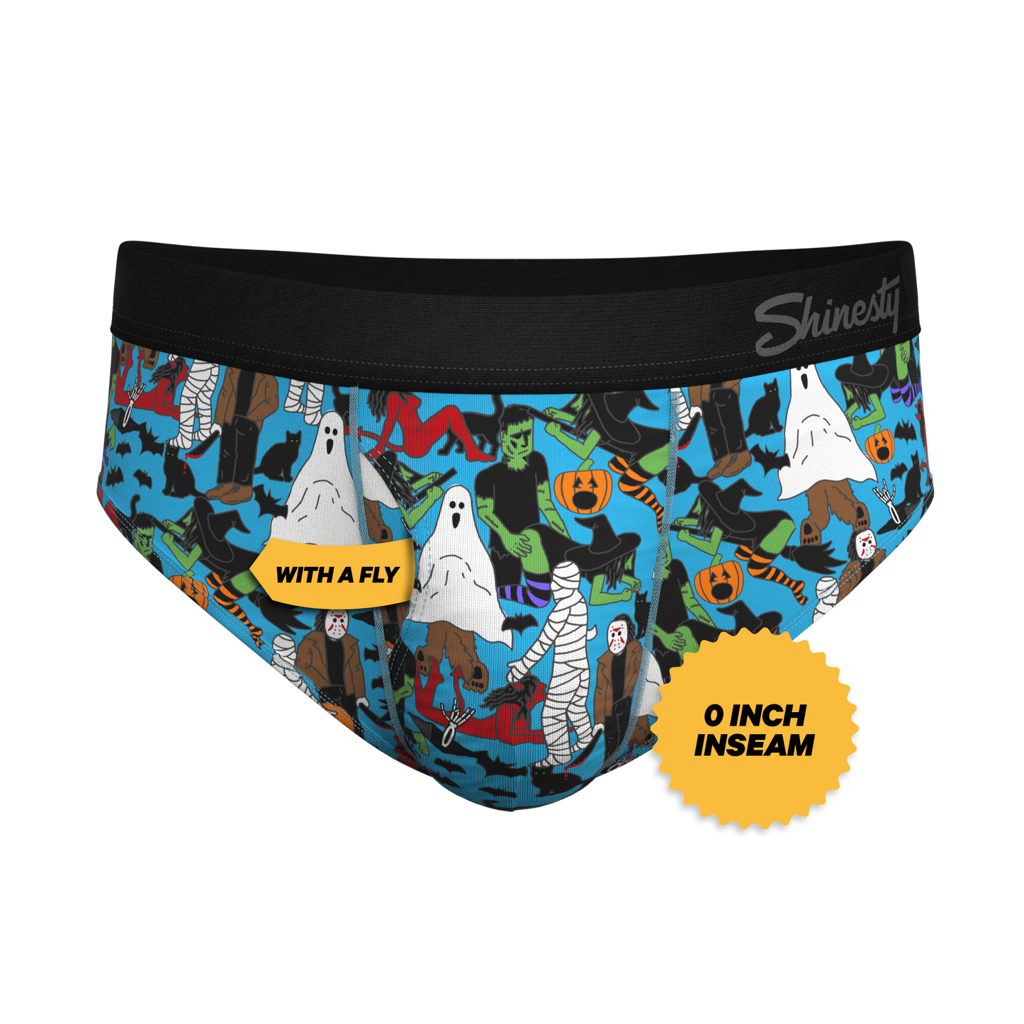 The Monster Smash | Halloween Characters Ball Hammock® Pouch Underwear Briefs