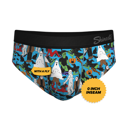 The Monster Smash | Halloween Characters Ball Hammock® Pouch Underwear Briefs