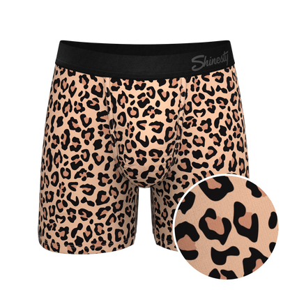 The Most Def | Leopard Print Ball Hammock® Pouch Underwear