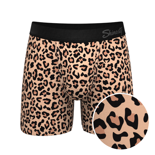 The Most Def | Leopard Print Ball Hammock® Pouch Underwear